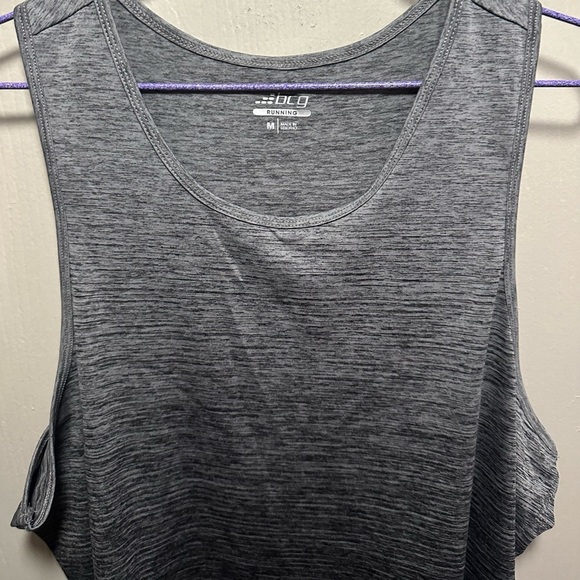 BCG Men's Gray to Black Gradient Athletic Tank Top - Size Medium - Racerback - Picture 13 of 16